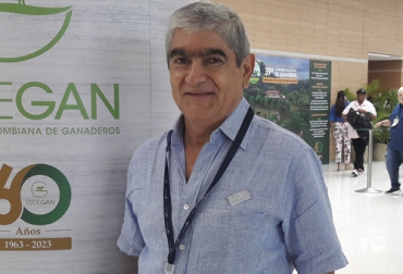 El Presidente del Comité de ganaderos de La Dorada, Pablo Londoño es optiista por el futuro de la actividad ganadera en la región, aunque hay espectos que siguen generando preocupación. Foto: CONtexto Ganadero Pablo Londoño, Presidente del Comité de ganaderos de La Dorada,