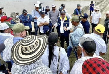 Productores del agro de La Mojana reclaman al gobierno la solución definitiva a las inundaciones que frecuentemente se presentan en la zona. Foto: El Heraldo Agricultores y ganaderos de La Mojana