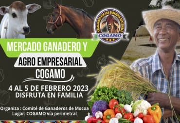 El primer fin de semana de febrero Mocoa inaugura su mercado ganadero que se realizará cada mes apoyando a los productores de la región. Foto: Cortesía Promoción del mercado ganadero de Mocoa