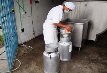 De acuerdo con el Incoder, se espera entregar resultados del proyecto al finalizar el año. Foto: Sena. Centro de acopio leche
