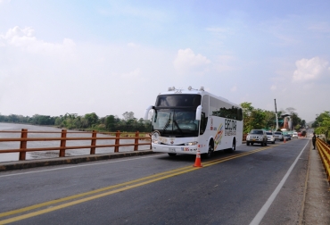 El recorrido partió desde Bogotá y terminará en San José del Guaviare. Foto: Ministerio de Transporte. Ruta de la Ejecución.