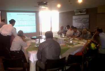 Los resultados consolidados se entregarán el próximo 22 de agosto. Foto: Alejandro Avendaño. Reunión validación Costos Modales Antioquia