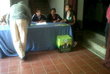 La recolección de firmas también se ha hecho en los municipios de Támesis, Fredonia, Andes, Currao y Caucasia. Foto: Alejandro Cadavid. Proyecto de Ley