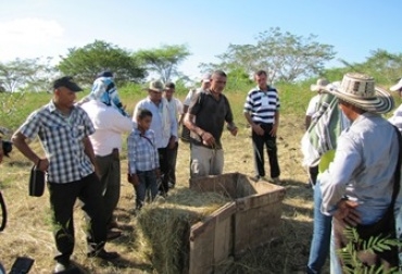 Asistegán tiene como objetivo generar bienestar a comunidades de pequeños ganaderos, mediante la prestación del servicio de extensión. Foto: Juan Fernando Cardona Mejía. Asistegán en Magdalena.