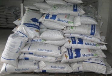 Productos como melaza, torta de palmiste, semilla de algodón, heno, silo de maíz, mezclagán y sal mineralizada, se encontrarán en esta bodega. Foto: Alejandro Cadavid / Fedegán. Bodega en Caucasia