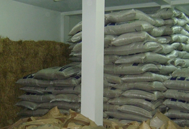 Bodega en Puerto Asis - Cortesía: Manuel Ortiz Cabrera, Profesional de Gestión de Proyectos y Salud Animal en Putumayo Las bodegas de almacenamiento reducirán los embates de la sequía en Putumayo