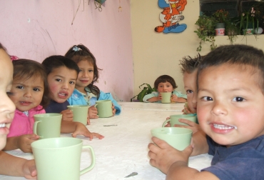 El gremio ganadero donará leche en polvo para niños de instituciones educativas en Boyacá. Foto: CONtexto Ganadero. Paipa busca erradicar la pobreza