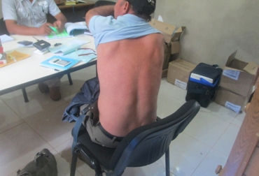 Uno de lo vacunadores de Fedegán, afectado por chikungunya. Foto: CONtexto Ganadero. chikungunya en Sucre
