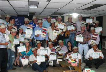 En total fueron 29 ganaderos quienes recibieron esta capacitación. Foto: CONtexto Ganadero. En total fueron 29 ganaderos quienes recibieron esta capacitación. Foto: CONtexto Ganadero.