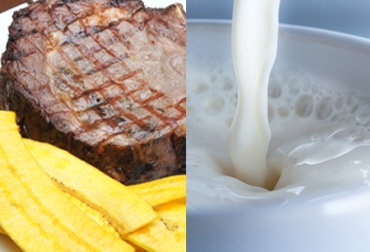 Con espacios de 20 y 40 segundos se pretende recordarle a la gente la importancia de la leche y la carne. Foto: CONtexto ganadero Consumo de leche y carne