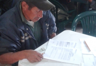 Los productores se encuentran en la última etapa de la preparación para obtener la certificación en el tema. Foto: Patricia Rodríguez-Fedegán-FNG. Competencias laborales