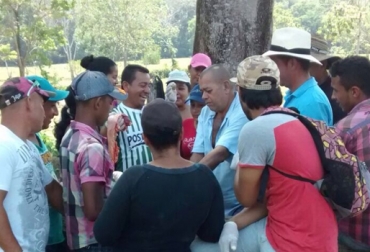 Actualmente se lleva a cabo un curso en inseminación artificial en la vereda La Caucana, Tarazá. Foto: Sandra Arango. Convenio fedegán-sena