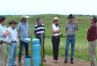 Los productores pudieron conocer el trabajo exitoso de un ganadero en el departamento del Meta. Foto: María del Pilar Rodríguez / Fedegán. Día de Campo