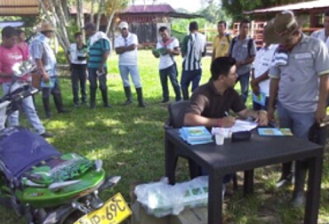 La actividad capacitó un total 72 personas de la zona. Foto: Manuel Ortiz - Fedegán. día de campo en Putumayo
