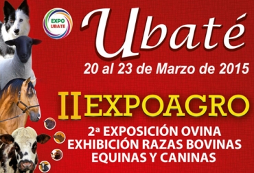 Si desea más información se puede comunicar con los números 311 233 05 53 y/o 314 235 52 19. Foto: Expoubaté. Expoagro 2015, Ubaté