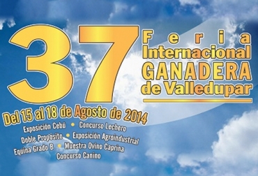 Valledupar se alista para vivir un fin de semana ganadero. Foto: Corfedupar. Feria ganadera de Valledupar