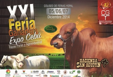 Se espera que a este evento asistan cerca de 10 mil productores de todo el país. Foto: Cortesía. XXI Feria Ganadera Expocebú Yopal