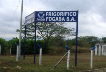 El frigorífico abrió con la ilusión de aprovechar su cercanía a la costa Caribe para exportar carne. Foto: Oscar Ortiz / Fedegán. Frigorífico Fogasa