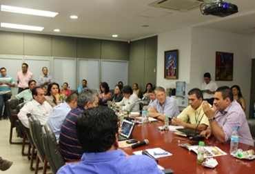 Destacar las ventajas del departamento y el potencial que tiene, fue uno de los objetivos del evento. Foto: Gobernación del Vichada. Foro Vichada