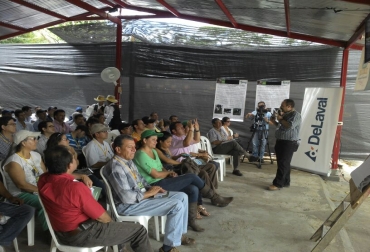 La actividad se realizó en la Hacienda Cumaribo ubicada en la ciudad de Villavicencio, a donde arribaron 100 productores interesados en la temática. Foto: Comité de Ganaderos del Meta. Producción lechera