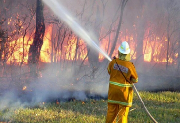 El intenso verano está afectando a diferentes departamentos del país. Foto: AFP Incendios forestales.
