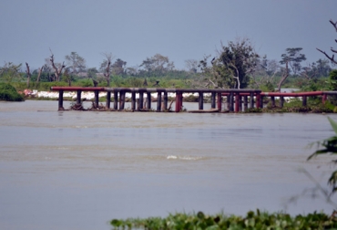 Por la falta del cierre en el chorro en Boca de Seheve, nueve corregimientos los que se encuentran inundados. Foto: Gobernación de Sucre. Inundación Sucre