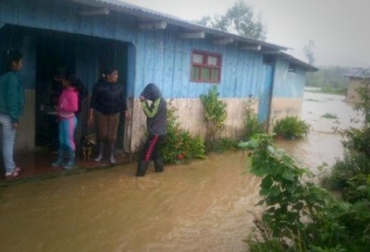 Producto de las inundaciones la producción láctea ha disminuido a niveles alarmantes. Foto: Miputumayo.com. inundaciones en putumayo