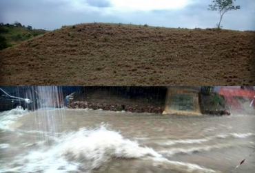 Mientras en Norte de Santander las pasturas lucen quemadas por la intensidad del sol, en Barranquilla los arroyos ponen en aprietos a la población. Foto: CONtexto Ganadero. Invierno en Colombia