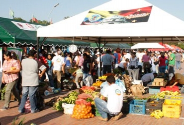 La idea es lograr que este evento se realice al menos una vez al mes. Foto: Gobernación de Norte de Santander. Mercados campesinos
