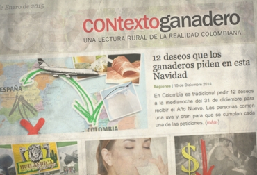 Miles de personas reciben el boletín de noticias que todos los lunes y jueves envía CONtexto ganadero a sus correos electrónicos. Foto: CONtexto ganadero. boletín de contexto ganadero