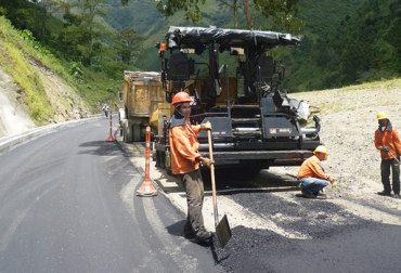 Se contempla la pavimentación de 12.5 kilómetros de vía. Foto: Gobernación del Tolima. Abren licitación pública para pavimentar vías en Tolima