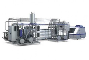 La maquinaría donada por Tetra Pak, está valorada en USD$1 millón 200 mil. Foto: Oficina de prensa. Planta leche UHT
