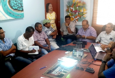 La reunión se llevó a cabo en las instalaciones de la Secretaria de Salud. Foto: Oficina de prensa. Brote de rabia silvestre
