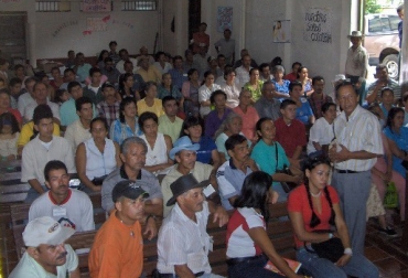 Los 112 afiliados que tiene Asogadur respaldaron de forma unánime la gestión de Fedegán al frente del FNG. Foto: Jesús Parada. Asociación de Ganaderos de Durania