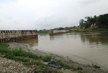 El río San Jorge, en Córdoba, está en alerta roja por los altos niveles de sus aguas. Foto: CONtexto Ganadero. Inundación Córdoba
