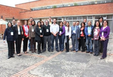 Representantes de entidades homólogas del Instituto Colombiano Agropecuario, ICA, se reunieron en el Laboratorio Nacional de Insumos Agrícolas, Lania. Foto: Lania. residuos de plaguicidas