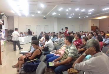 José Félix Lafaurie, presidente ejecutivo de Fedegán, durante su intervención en el Foro. Foto: CONtexto Ganadero. Foros Fedegán