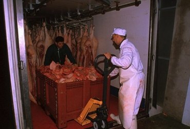 Uniformes, estado de las cortinas, ganchos, desinfección y limpieza, son algunos de los estándares evaluados. Foto: sabor-artesano.com. Transporte de carne