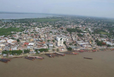 Vista aérea de Magangué Vista aérea de Magangué