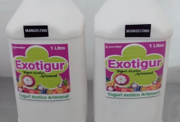 Es un yogur único en el mundo, elaborado con la pulpa, la semilla y partículas de la cáscara del mangostino. Foto: Exotigur en Facebook. Yogur de mangostino, exotigur, mangostino colombia propiedades, mangostino colombia precio, cosecha mangostino Colombia, produccion mangostino Colombia, que es mangostino en Colombia, que es el mangostino en Colombia, donde se da el mangostino en Colombia, precio del kilo de mangostino en Colombia, donde se cultiva el mangostino en Colombia, fruta mangostino Colombia, mangostino fruta colombiana, mangostinos en Colombia, mangostino fruta colombia, mangostino precio Colombia, mangostino arbol Colombia, mango