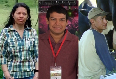 3 jóvenes colombianos comparten con nuestros lectores su historia de éxito como ganaderos. Foto: Cortesía. ganaderos colombianos
