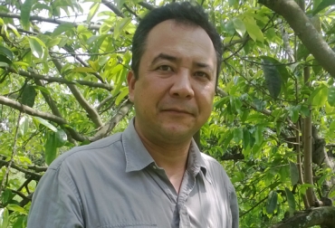 Demian Takumasa Kondo Rodríguez, investigador entomológico ph.D que trabaja en el Centro de Investigación Palmira de Corpoica. Foto: Suministrada Corpoica. Corpoica descubre nueva especie de insecto en Colombia