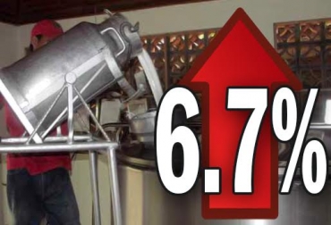 Las industrias lácteas han recogido 53 millones de litros más en 2015 que el año pasado. Foto: CONtexto ganadero. Acopio de leche Colombia