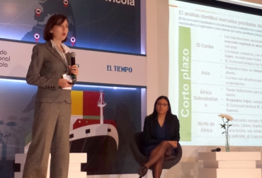 Fenavi y Euromonitor realizarán un segundo estudio para determinar cuáles son los mercados más significativos para el sector. Foto: CONtexto ganadero. Stephanie Lauders, consultora de Euromonitor