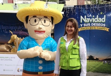 La expectativa de negocio estimada es de $550 millones en colocación y captación por cada parada de la caravana. Foto: Banco Agrario. La caravana de la navidad 2015