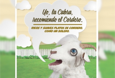 La campaña sigue con la demostración de recetas con carne y leche en las diferentes partes del país. Foto: www.lorecomiendalacabra.com. Fomento al consumo carne y leche de cordero y cabra
