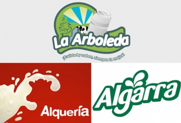 Ganaderos afirman que estas pasteurizadoras no han querido aumentar el 7% en el pago de la leche. Foto: www.lacteoslaarboleda.com - alqueria.com.co - agarra.com.co Aumento precio leche Colombia 2017, Precio de la leche Colombia mayo 2017, precio de la leche, precio de la leche colombia, noticias precio de la leche, precio de la leche contexto ganadero, Reforma tributaria, reforma tributaria colombia, ganadería reforma tributaria, CONtexto ganadero, ganaderos Colombia