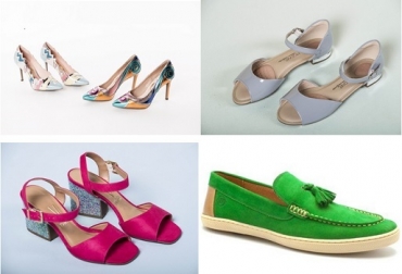 Tacón puntilla metalizado, Sandalias abiertas Nude, sandalias abiertas con Gliter, y Calzado deportivo masculino (verde), como los que se muestran en esta página, ha traído Brasil a Colombia. Foto: Abicalzados Brasil, Colombia, venta de calzado de Brasil a Colombia, feria IFLS, Colombiamoda, CONtexto ganadero, ganadería Colombia, Noticias ganaderas Colombia