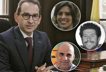 El ministro Andrés Valencia Pinzón, la viceministra de Asuntos Agropecuarios, Marcela Urueña Gómez; el viceministro de Desarrollo Rural, Javier Pérez Burgos; y Francisco José Mejía Sendoya, presidente del Banco Agrario Foto: minagricultura.gov.co - Conecta-TE - Universidad de los Andes - Elolfato Iván Duque, Andrés Valencia Pinzón, Ministerio de Agricultura y Desarrollo Rural, nombramientos en el MADR, Marcela Urueña Gómez, Andes Javier Pérez Burgos, Francisco José Mejía Sendoya, Olga Lucía Díaz Martínez, Ganadería, Ganadería colombiana, noticias ganaderas, noticias ganaderas colombia, CONtexto ganadero