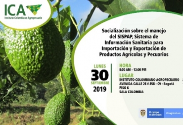 SISPAP, es una herramienta que proporciona información y permite participar directamente en el proceso de importación y exportación de material agrícola o pecuario, desde y hacia Colombia. Foto: ICA ICA, jornadas sobre aplicativo SISPAP, Sistema de Información Sanitaria para la Importación y Exportación de Productos Agrícolas y Pecuarios, importación, exportación, CONtexto ganadero, economía
